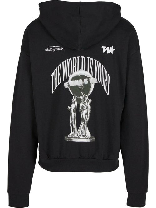 Sweat à capuche your world - mister tee - Kiabi