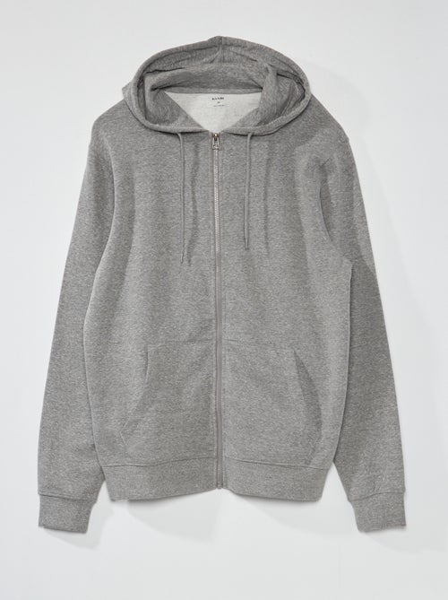 Sweat à capuche zippé +1m90 - Kiabi