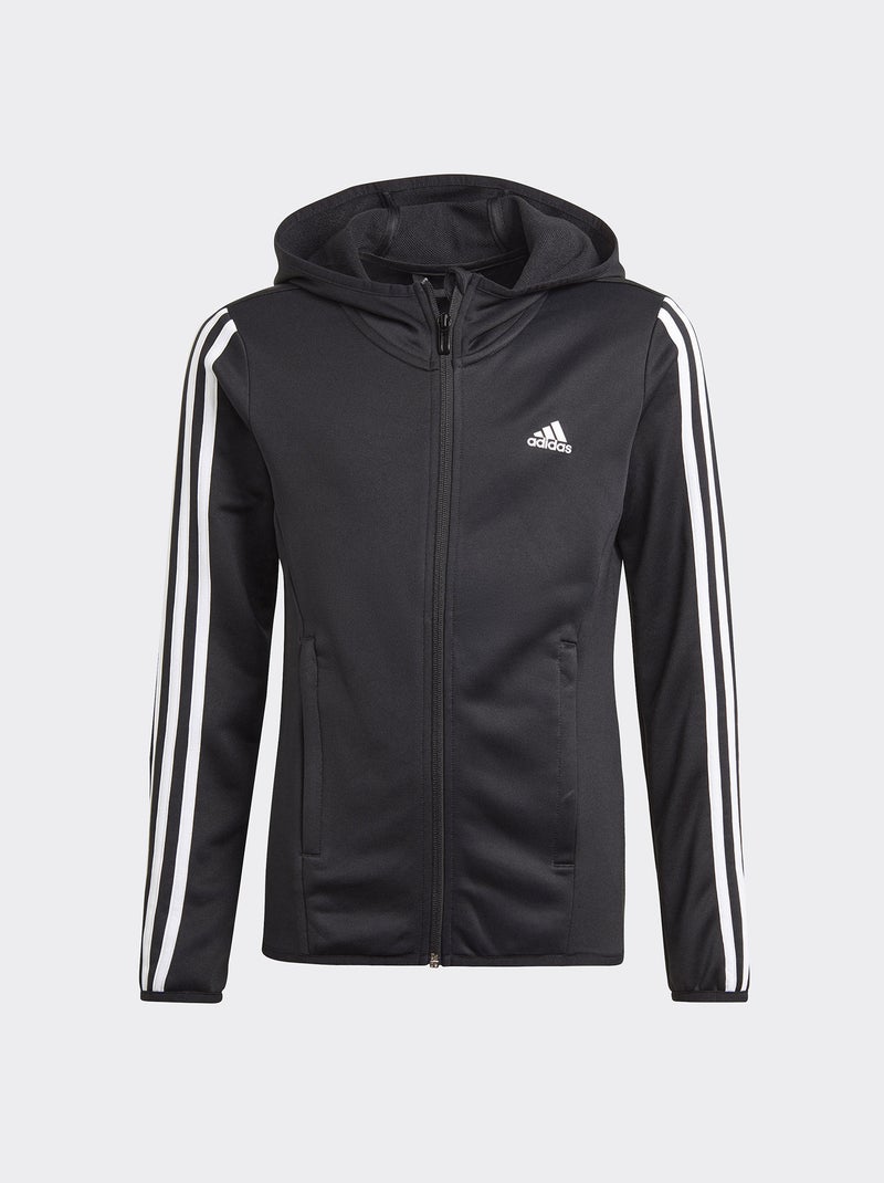 Sweat à capuche zippé 'adidas' Noir - Kiabi