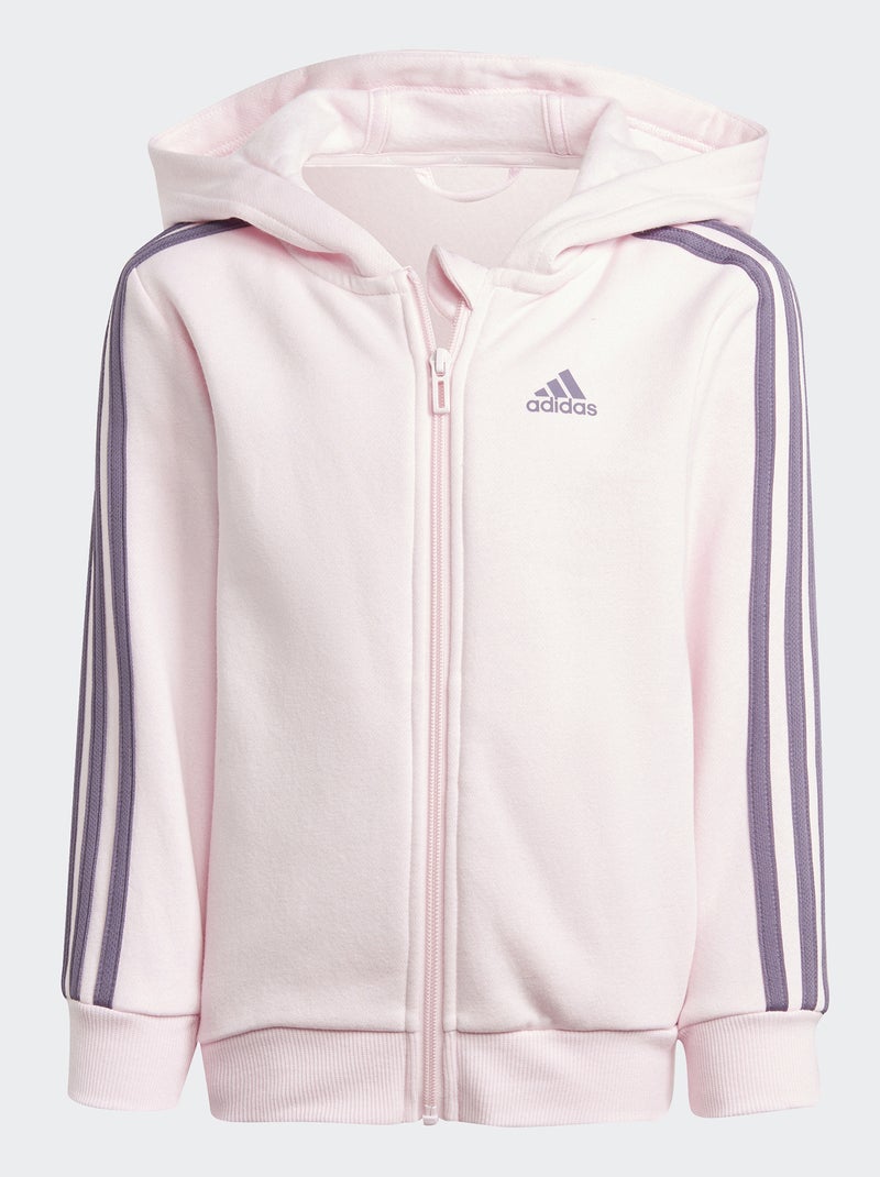 Sweat à capuche zippé 'adidas' Rose - Kiabi