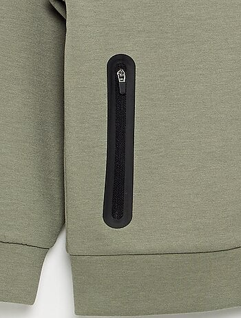 Sweat à capuche zippé avec 2 poches zippées