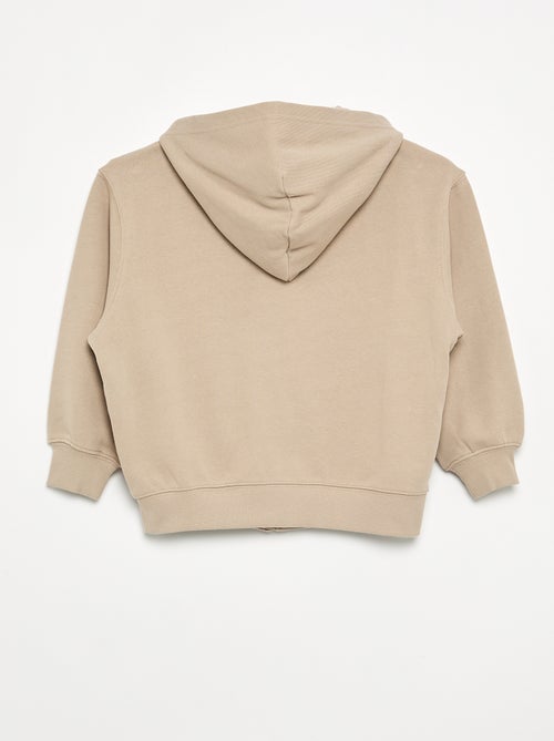 Sweat à capuche zippé - Kiabi