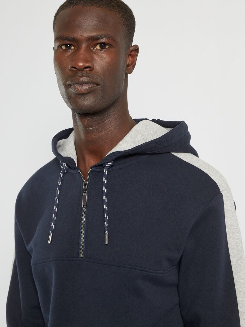 Zwillingsherz SMILE - Sweat à Capuche - Hellblau/bleu Clair