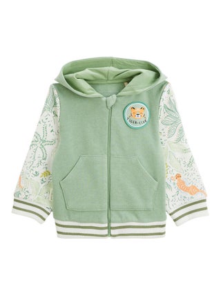 Sweat à capuche zippé enfant Kanha