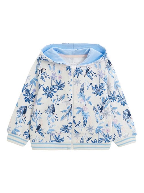 Sweat à capuche zippé enfant Moorea - Kiabi
