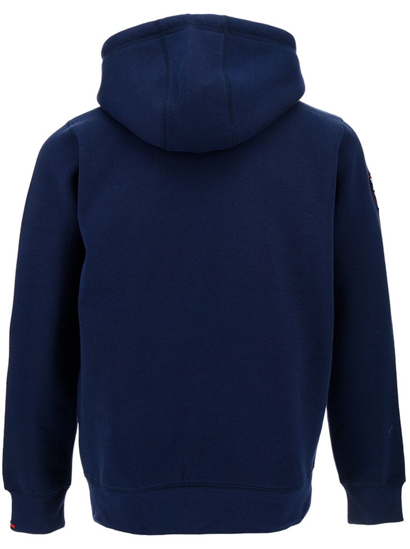 Sweat à Capuche zippé   équipe de France de Rugby – Collection Damian – Licence officielle FFR Bleu - Kiabi