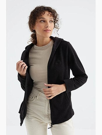 Sweat à capuche zippé femme tommy