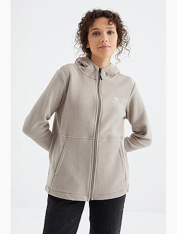 Sweat à capuche zippé femme tommy