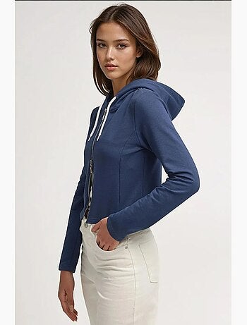 Sweat à capuche zippé hiccup