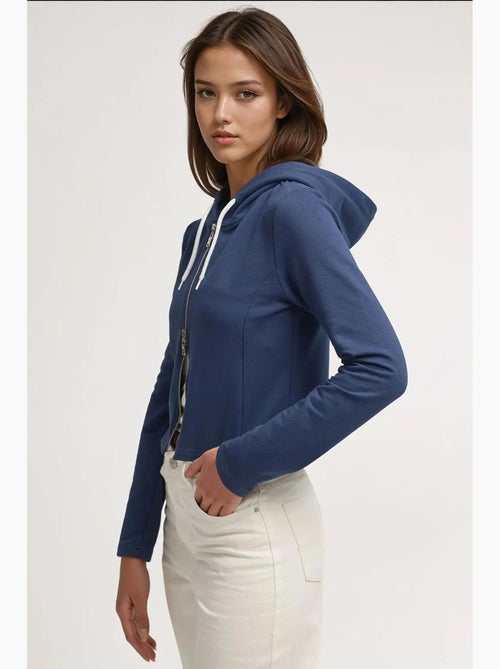 Sweat à capuche zippé hiccup - Kiabi Sweat à capuche zippé hiccup - Kiabi