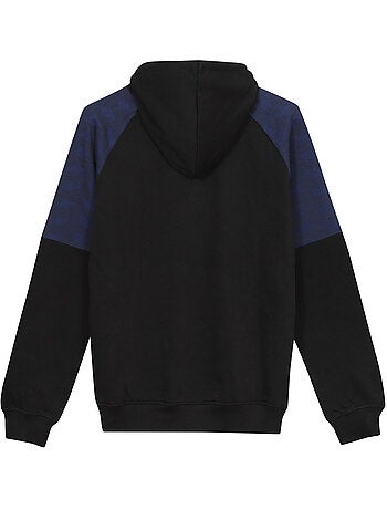 Sweat à capuche zippé homme bicolore avec poches et logo 1224690 umbro