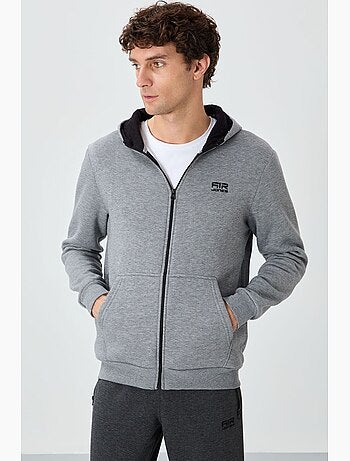 Sweat à capuche zippé homme tommy