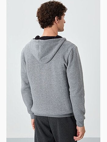 Sweat à capuche zippé homme tommy