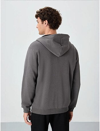 Sweat à capuche zippé homme tommy
