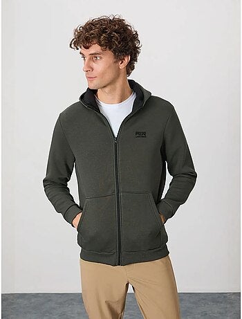 Sweat à capuche zippé homme tommy