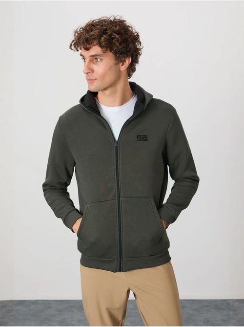 Sweat à capuche zippé homme tommy - Kiabi Sweat à capuche zippé homme tommy - Kiabi