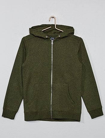 Sweat à capuche zippé