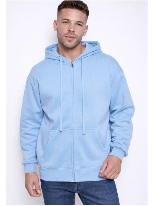 Sweat à capuche zippé Kebello - Kiabi