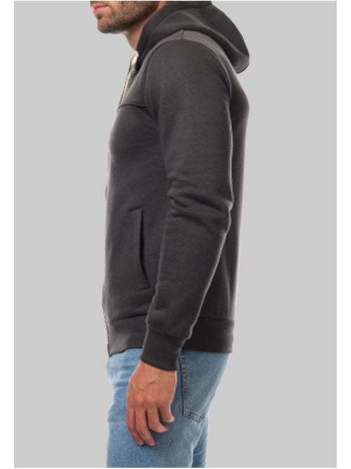 Sweat à capuche zippé Kebello - Kiabi