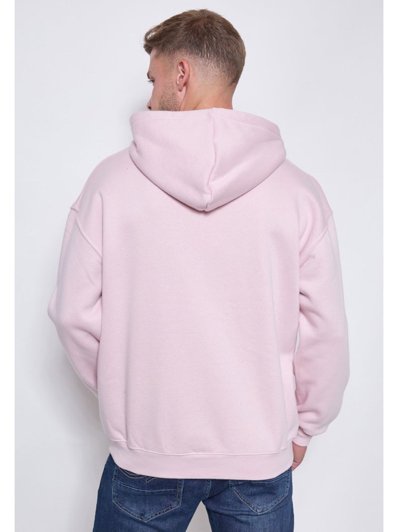 Sweat à capuche zippé Kebello Rose - Kiabi