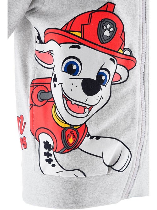 Sweat à capuche zippé   | Licence Officielle Pat Patrouille - Kiabi