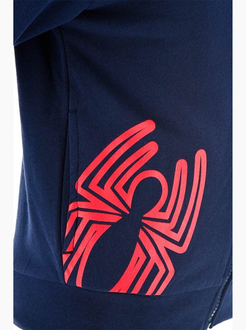 Sweat à capuche zippé   | Licence Officielle Spiderman - Kiabi
