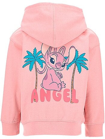 Sweat à Capuche Zippé Lilo et Stitch | Licence Officielle