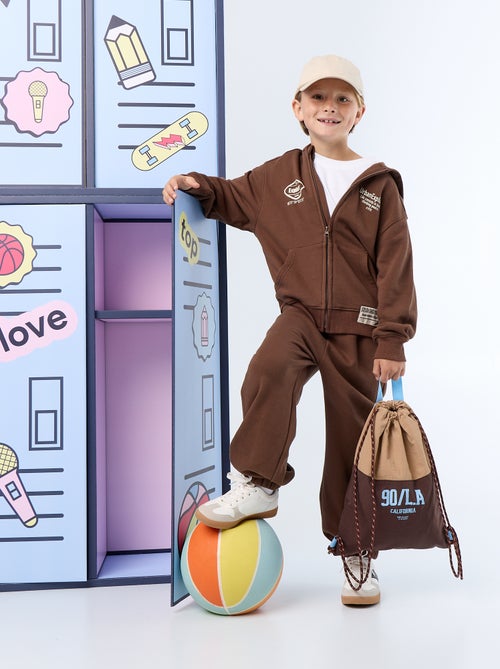 Sweat à capuche zippé - Kiabi