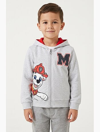 Sweat à Capuche zippé Pat Patrouille | Licence Officielle