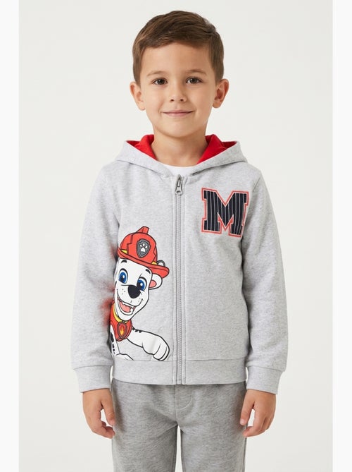 Sweat à Capuche zippé Pat Patrouille  | Licence Officielle - Kiabi