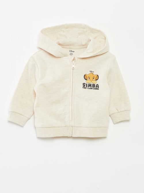 Sweat à capuche zippé 'Simba' - Kiabi