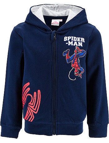 Sweat à Capuche zippé Spider-Man | Licence Officielle