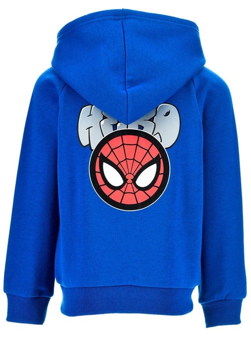 Sweat à Capuche Zippé Spiderman| Licence Officielle - Kiabi Sweat à Capuche Zippé Spiderman| Licence Officielle - Kiabi