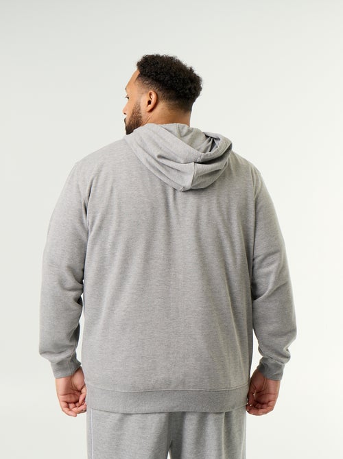 Sweat à capuche zippé uni - Kiabi Sweat à capuche zippé uni - Kiabi