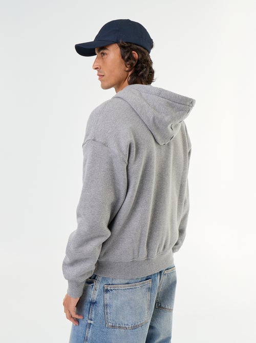 sweat à capuche zippée uni - Kiabi sweat à capuche zippée uni - Kiabi