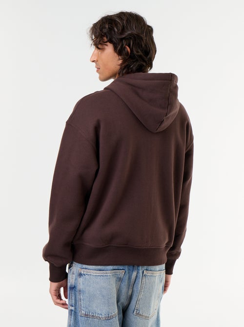 sweat à capuche zippée uni - Kiabi sweat à capuche zippée uni - Kiabi