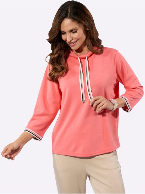 Sweat à Col Montant 50% Modal (tencel) - Taille Standard - Witt - Kiabi