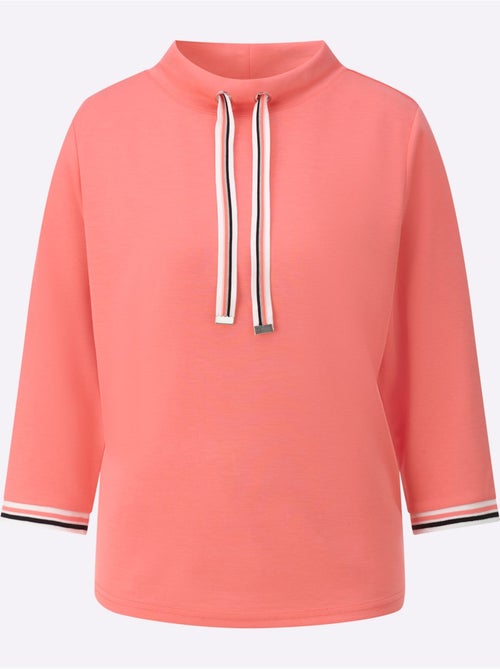 Sweat à Col Montant 50% Modal (tencel) - Taille Standard - Witt - Kiabi