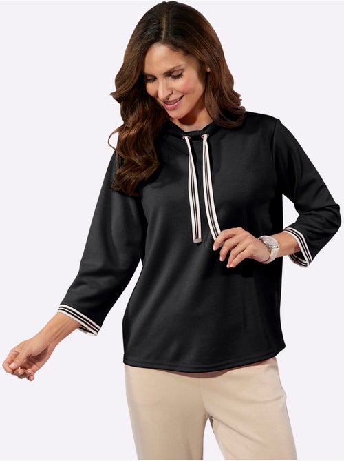 Sweat à Col Montant 50% Modal (tencel) - Taille Standard - Witt - Kiabi Sweat à Col Montant 50% Modal (tencel) - Taille Standard - Witt - Kiabi