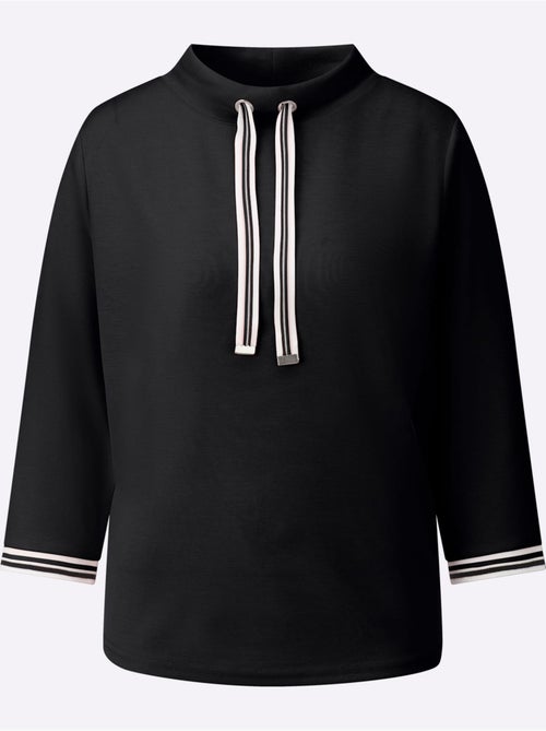 Sweat à Col Montant 50% Modal (tencel) - Taille Standard - Witt - Kiabi Sweat à Col Montant 50% Modal (tencel) - Taille Standard - Witt - Kiabi