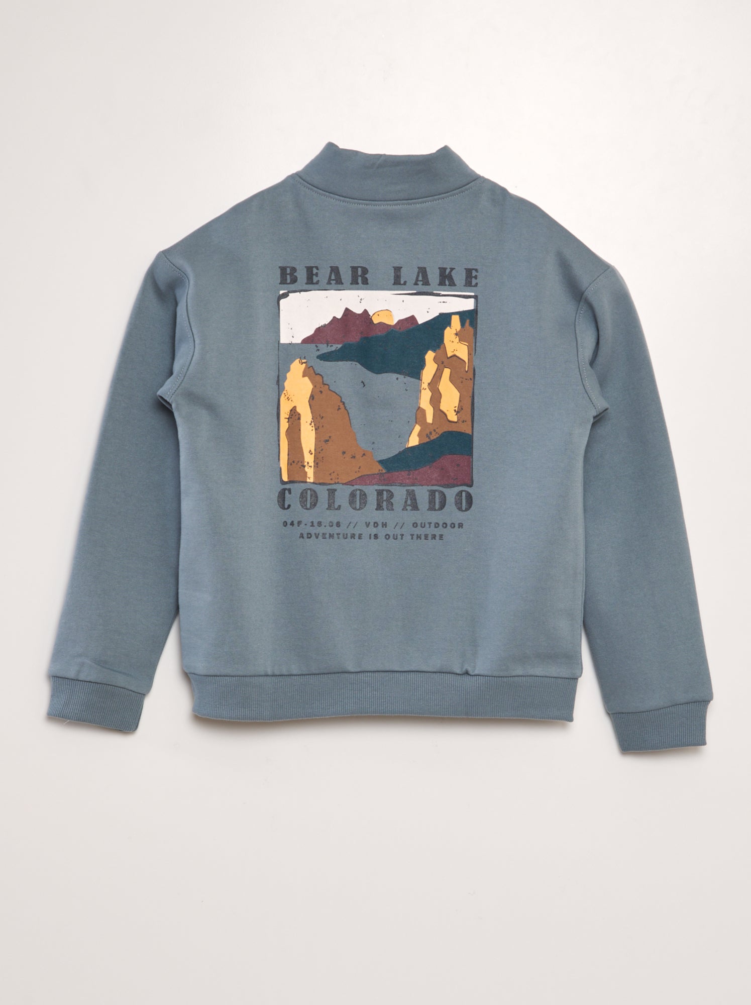 Sweat-shirt Homme Col Montant Demi-zip Style Western - Coupe Ample, Décontracté Automne/hiver | Tissu Confortable - 13