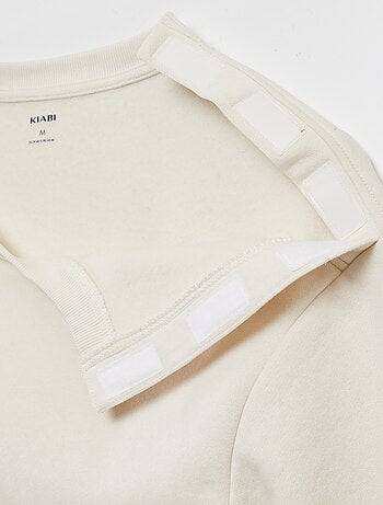 Sweat à col rond - collection facile à enfiler