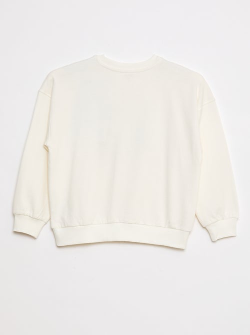 Sweat à col rond - Grafik Edition - Kiabi