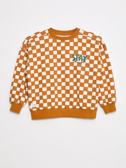 Sweat à col rond - Grafik Edition - Kiabi