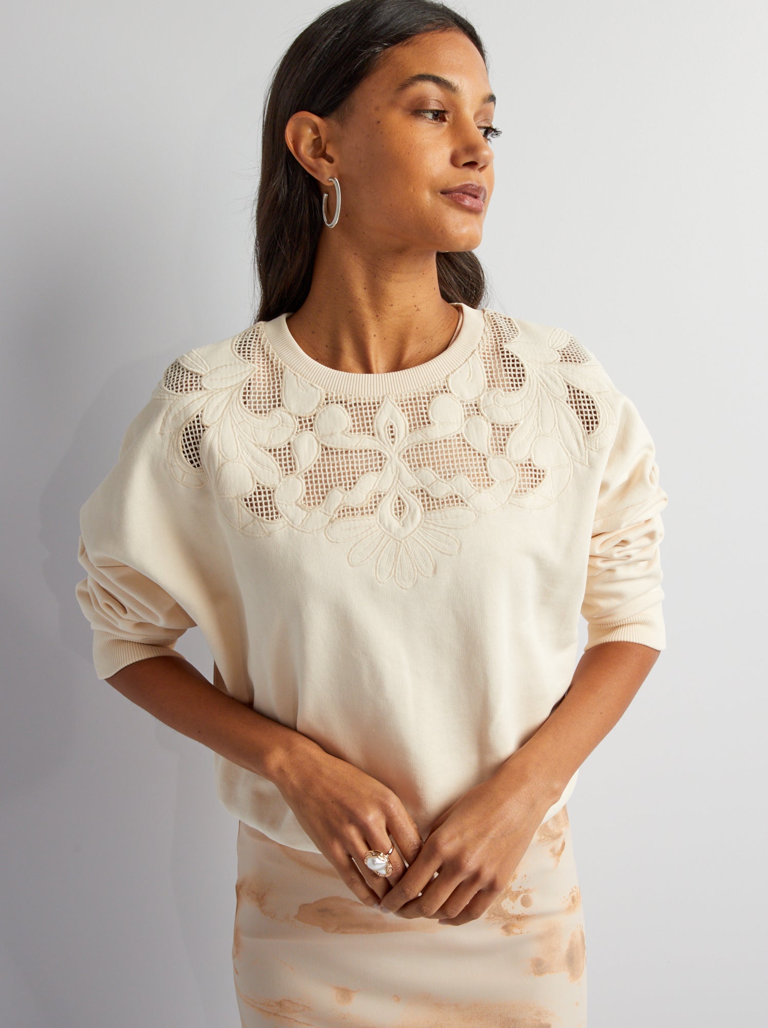 Sweat à Capuche OXBOW Eternal - Molleton Brossé 350 G/m² - Motif Au Dos, Poche Kangourou - Hiver 2025 - 8