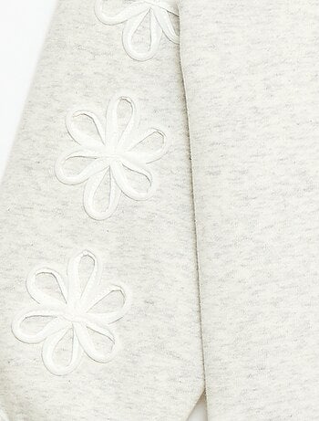 Sweat à col rond avec motif en cordelette