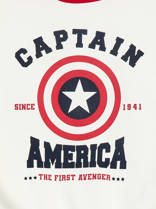 Sweat à col rond 'Captain America' - Kiabi