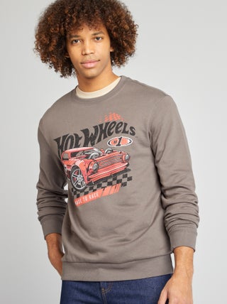 Sweat à col rond 'Hot Wheels'