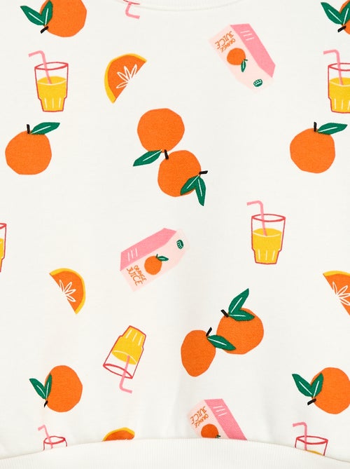 Sweat à col rond imprimé - Grafik Edition - Kiabi Sweat à col rond imprimé - Grafik Edition - Kiabi