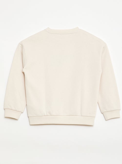 Sweat à col rond imprimé - Kiabi